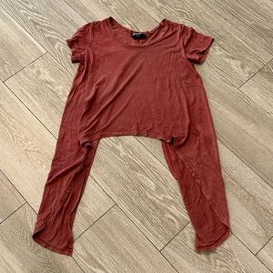 Nasty Gal Open Back Crop